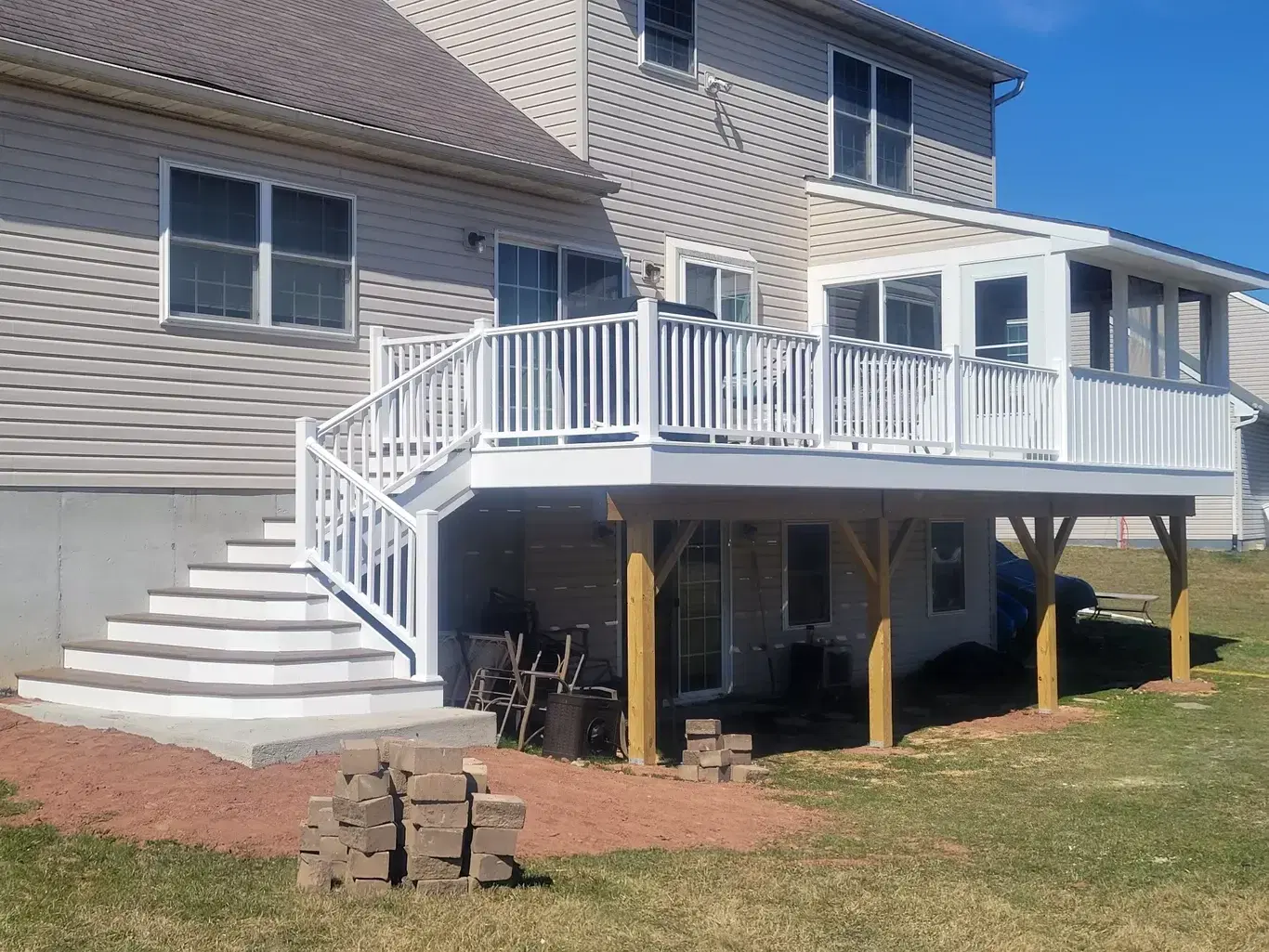 Elevated Composite Deck